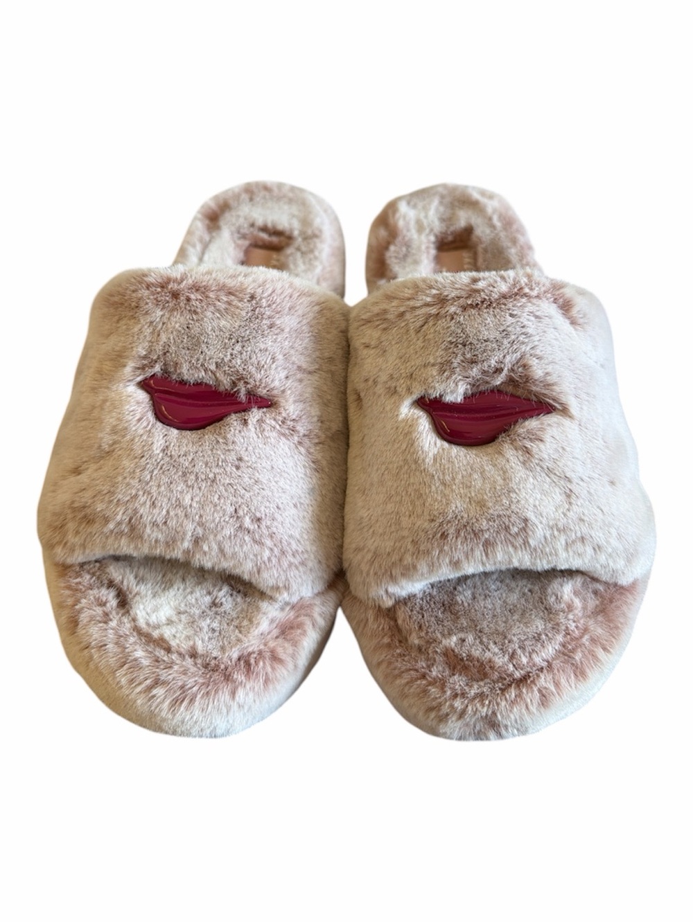 Skechers x DVF Diane von Furstenberg Cozy Wedge Love Notes Slippers Size 7